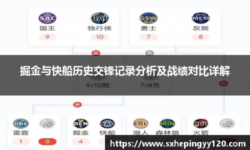 掘金与快船历史交锋记录分析及战绩对比详解